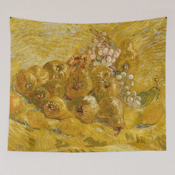 Item preview, Quinces Lemons Pears and Grapes by Vincent van Gogh: Post Impressionist Still Life designed and sold by artofuniverse.