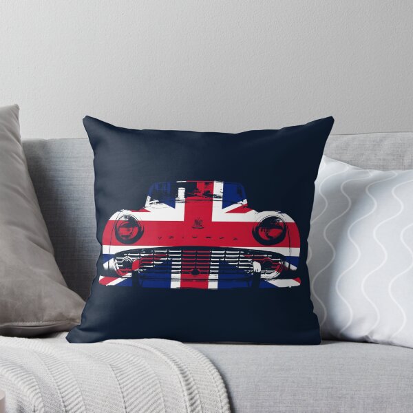 Item preview, Triumph TR3 British classic car monoblock Union Jack flag designed and sold by soitwouldseem.