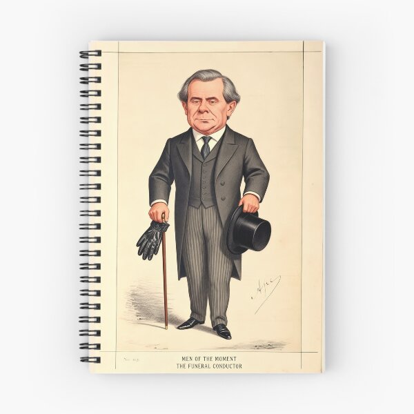 Item preview, Funeral Portraits: The Funeral Conductor designed and sold by NickWhittleArt.