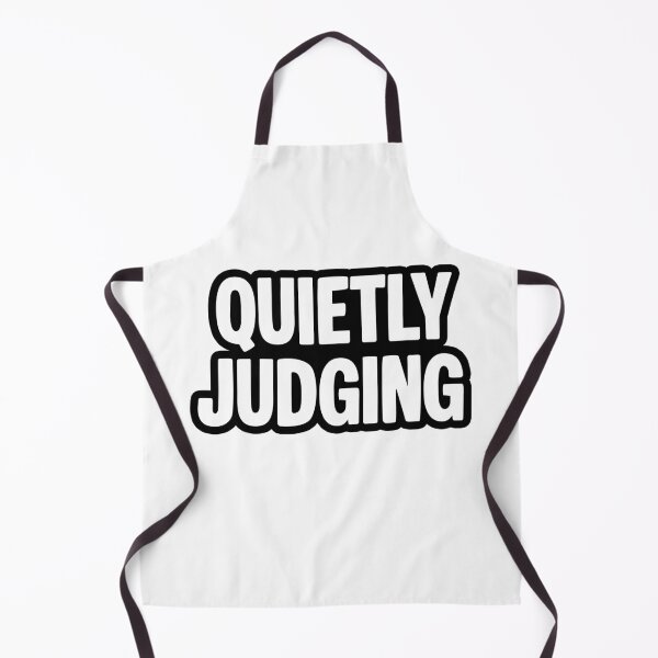 Item preview, Quietly Judging, Outline Funny Quotes designed and sold by Memes N Lore .