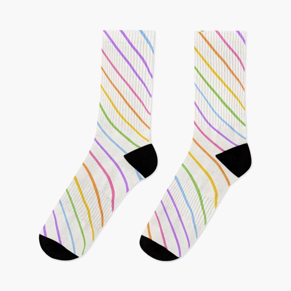 Item preview, Rainbow Diagonal Stripes Minimal Pattern designed and sold by blankTeeShirt.
