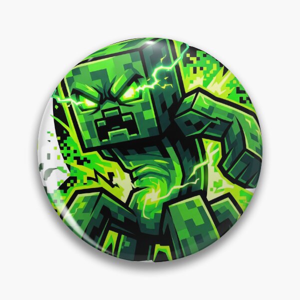 Item preview, Aggressive creeper | Pixel art designed and sold by Pandora´s Box.