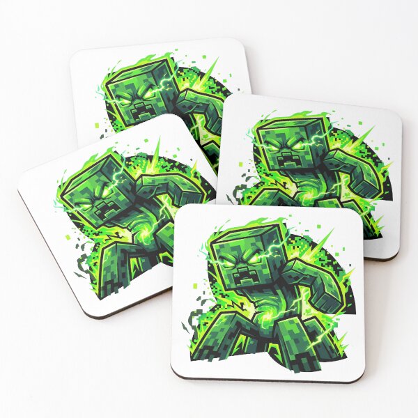 Item preview, Aggressive creeper | Pixel art designed and sold by Pandora´s Box.