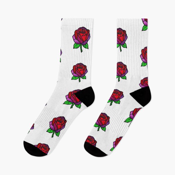 Item preview, Rose stained glass designed and sold by uunaa.