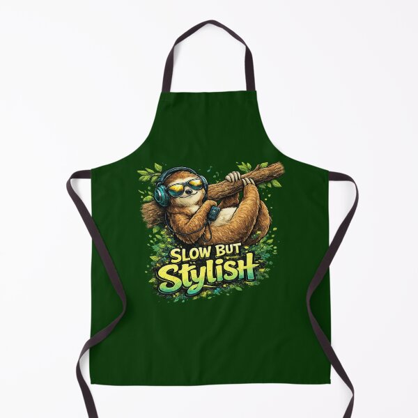 Item preview, Slow But Stylish Sloth designed and sold by UnicornDreamers.