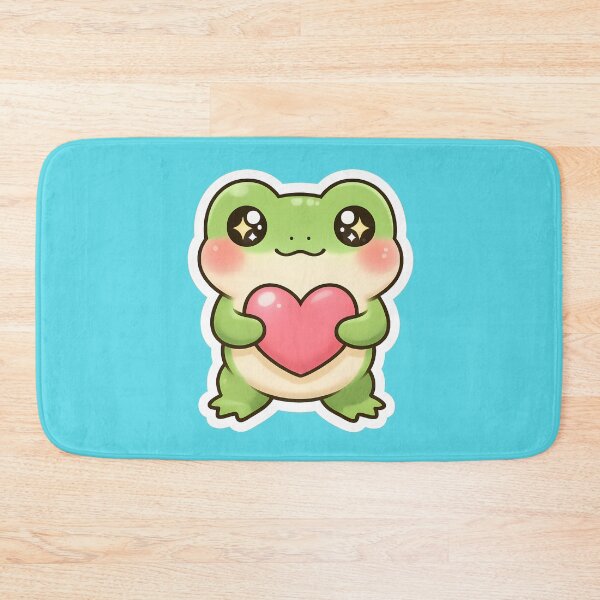 Item preview, Encouraging Frog with Heart designed and sold by Fine & Feral.