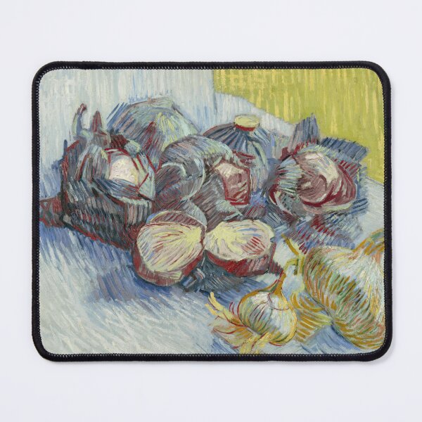 Item preview, Red Cabbages and Onions by Vincent van Gogh: Post Impressionist Kitchen Art designed and sold by artofuniverse.