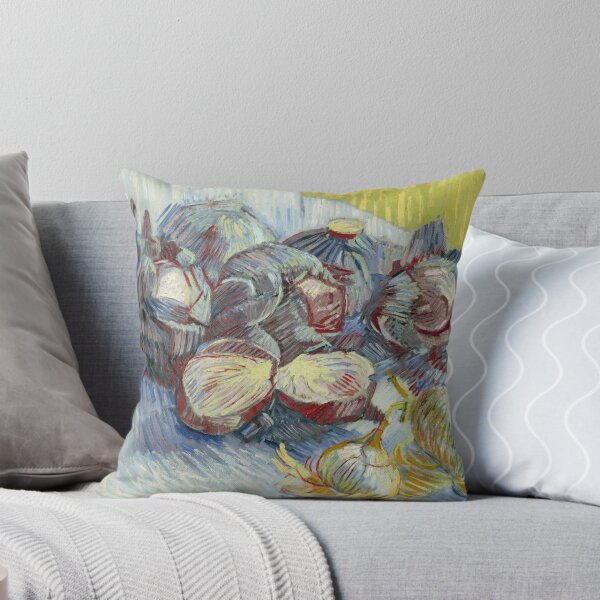 Item preview, Red Cabbages and Onions by Vincent van Gogh: Post Impressionist Kitchen Art designed and sold by artofuniverse.