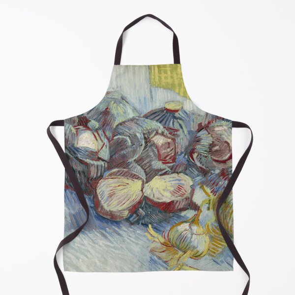Item preview, Red Cabbages and Onions by Vincent van Gogh: Post Impressionist Kitchen Art designed and sold by artofuniverse.