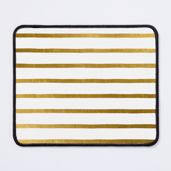 Item preview, Golden Foil Stripes Minimal Pattern designed and sold by blankTeeShirt.