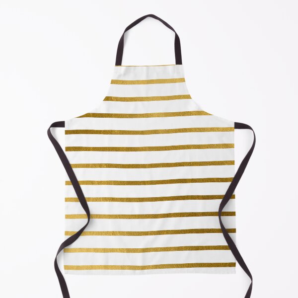 Item preview, Golden Foil Stripes Minimal Pattern designed and sold by blankTeeShirt.
