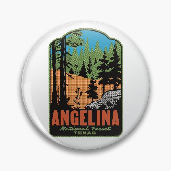 Item preview, Angelina National Forest Texas Retro designed and sold by HalpinDesign.