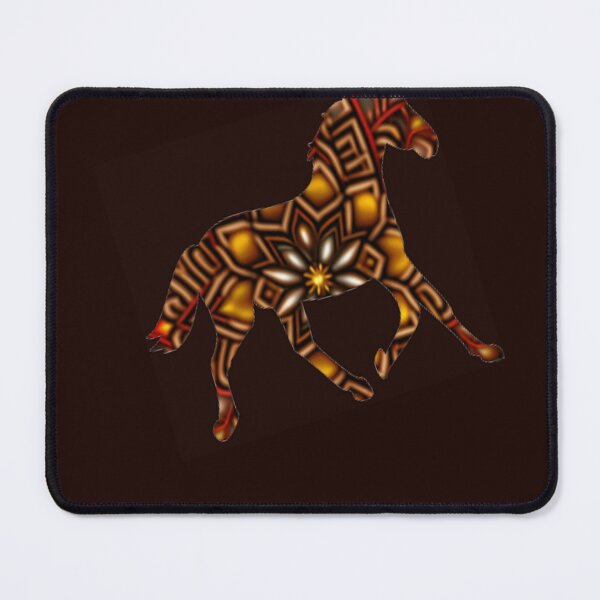 Item preview, horse geometric art designed and sold by Mudikeys.