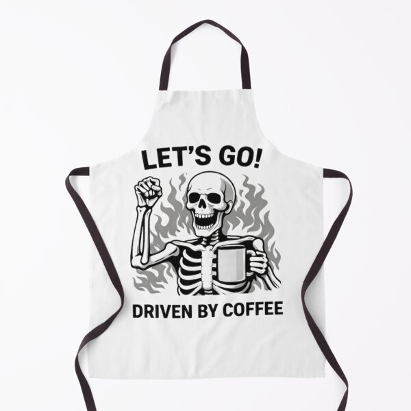 Item preview, Coffee Driven Skeletal Motivator designed and sold by NoriudaR.