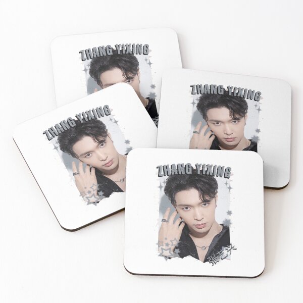 Item preview, Zhang Yixing (张艺兴) Chinese Actor Cdrama Chinese Entertainment Black and White Collage Digital Art Portrait designed and sold by AJUNICE STUDIO.