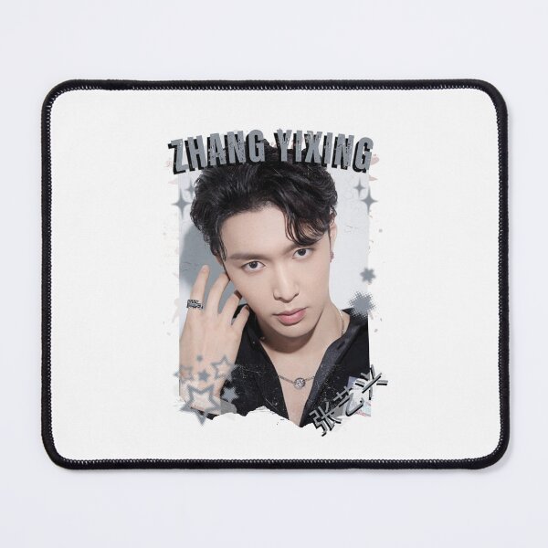 Item preview, Zhang Yixing (张艺兴) Chinese Actor Cdrama Chinese Entertainment Black and White Collage Digital Art Portrait designed and sold by AJUNICE STUDIO.