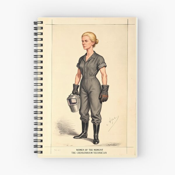 Item preview, Funeral Portraits: The Crematorium Technician designed and sold by NickWhittleArt.