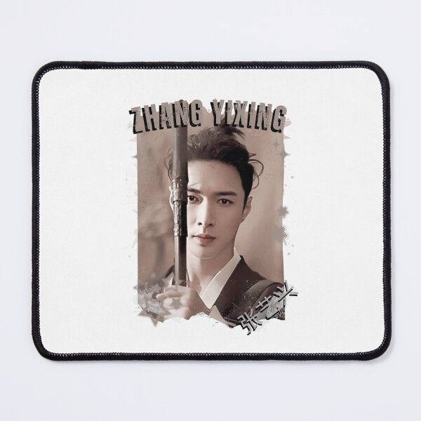Item preview, Zhang Yixing (张艺兴) Chinese Actor Cdrama Chinese Entertainment Black and White Collage Digital Art Portrait designed and sold by AJUNICE STUDIO.