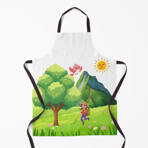 Item preview, Cute Nature Adventure Kid Cartoon Illustration designed and sold by Cutethings3.