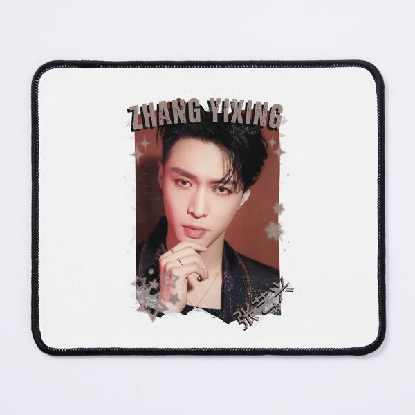 Item preview, Zhang Yixing (张艺兴) Chinese Actor Cdrama Chinese Entertainment Black and White Collage Digital Art Portrait designed and sold by AJUNICE STUDIO.