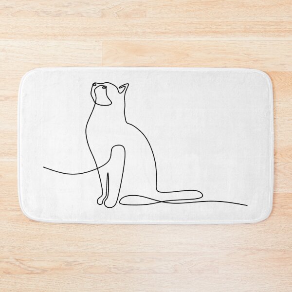 Item preview, Cat line art designed and sold by L-Liebermann.