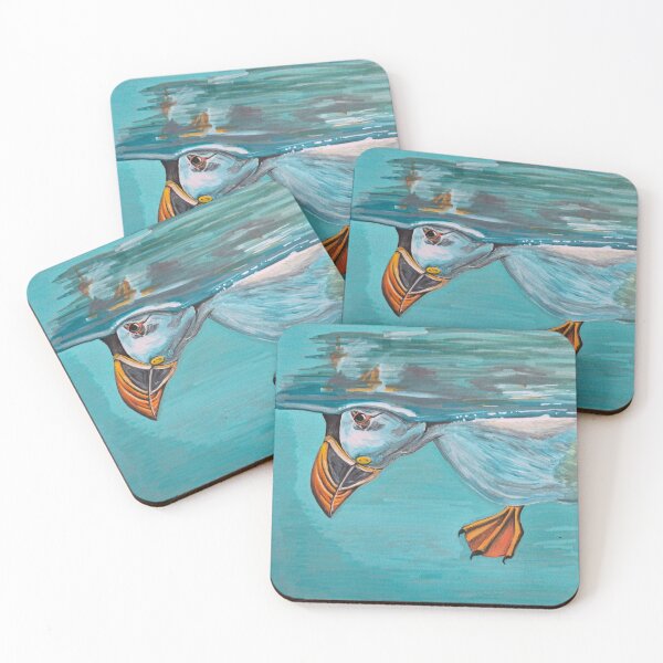 Item preview, diving puffin designed and sold by madlittlepixie.