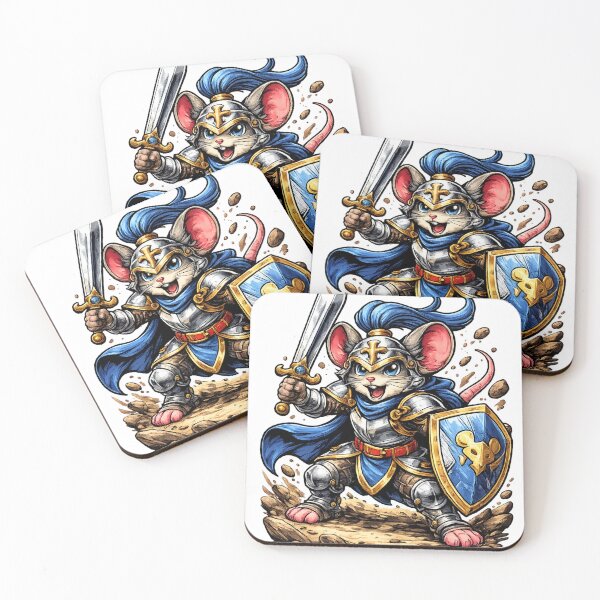 Item preview, Brave Mouse Knight –  designed and sold by Express Culture.