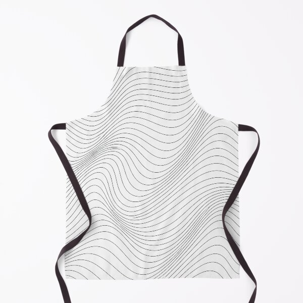 Item preview, Minimal Flow Lines – Abstract Wavy Pattern designed and sold by blankTeeShirt.