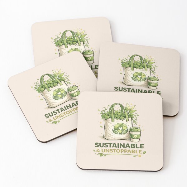 Item preview, Sustainable & Unstoppable – Eco Lifestyle Design | Green Living Earth Day T-Shirt designed and sold by warlistop.