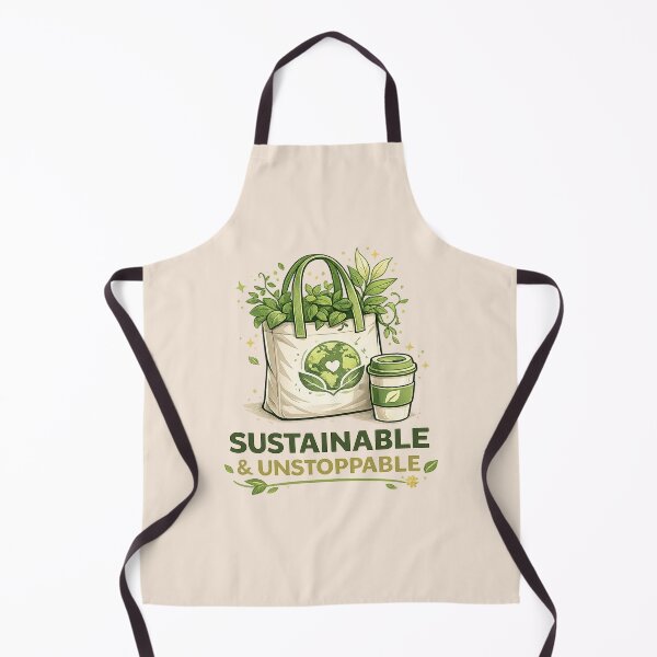Item preview, Sustainable & Unstoppable – Eco Lifestyle Design | Green Living Earth Day T-Shirt designed and sold by warlistop.