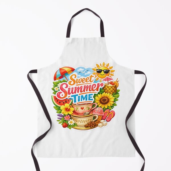 Item preview, Sweet Summer Time – Vibrant Tropical Sticker Design designed and sold by MyTutina.