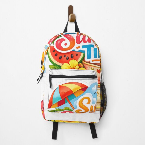 Item preview, Sweet Summer Time – Vibrant Tropical Sticker Design designed and sold by MyTutina.
