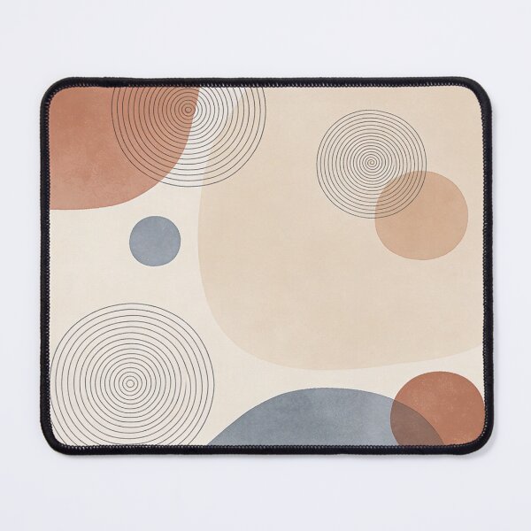 Item preview, Contemporary abstraction "Contours of Silence". Stone circles . designed and sold by BoomPoster.