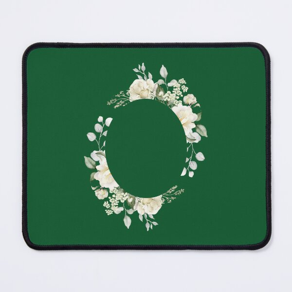 Item preview, Elegant Watercolor White Flowers Botanical Floral Frame designed and sold by SolutionsArt.