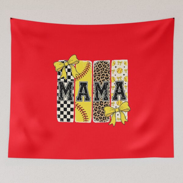 Item preview, Softball Mama Mom History of Mother’s Day Informational Gift For Mother, Young Mother designed and sold by MalwasBasket.