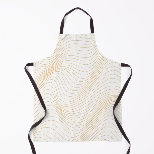 Item preview, Flowing Topographic Lines in Warm Orange designed and sold by blankTeeShirt.