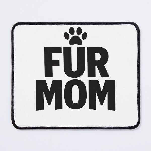 Item preview, Fur Mom – Minimalist Dog Mom Paw Design designed and sold by EastEndTownie.