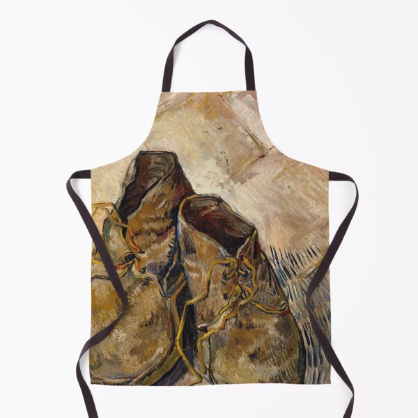 Item preview, Shoes by Vincent van Gogh: Rustic Post-Impressionist Still Life Poster designed and sold by artofuniverse.