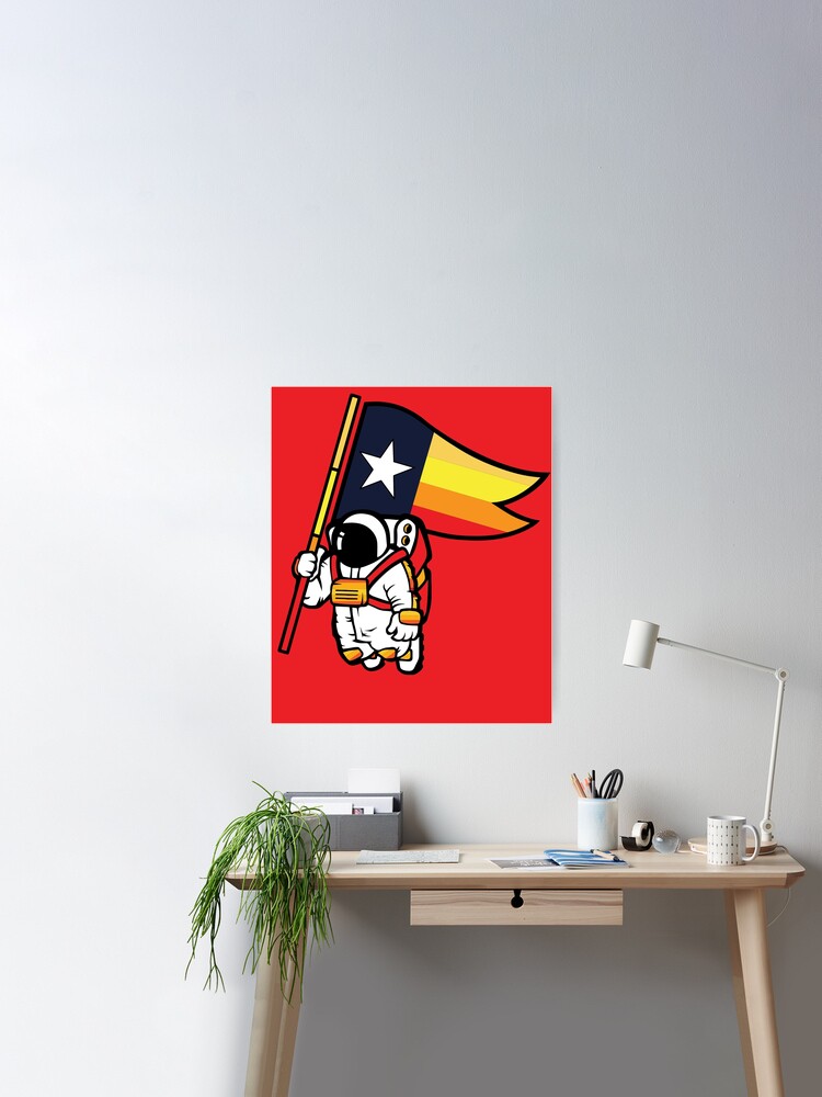 Houston Astros SVG, Houston Champ Texas Flag Astronaut Space City