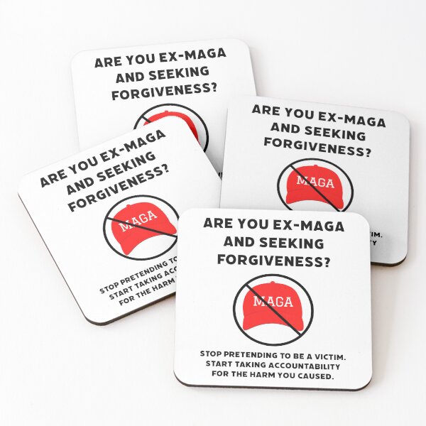 Item preview, Are you ex-MAGA and seeking forgiveness? designed and sold by Rachel the Artist .