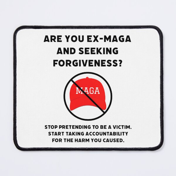 Item preview, Are you ex-MAGA and seeking forgiveness? designed and sold by Rachel the Artist .