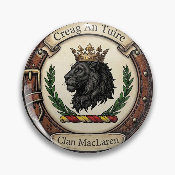 Item preview, Clan MacLaren Crest designed and sold by BagTown Clans.