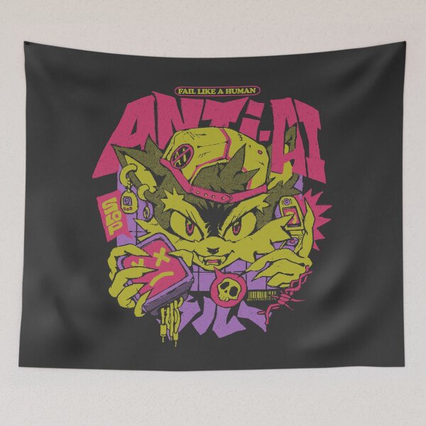 Item preview, Anti-AI Gang designed and sold by Ilustrata®.