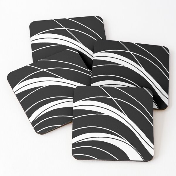 Item preview, AtaraxiaCabin | Minimalist Monochrome Line Art - Abstract Industrial Pattern designed and sold by AtaraxiaCabin.