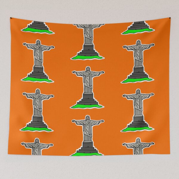 Item preview, Christ the Redeemer  Doodle designed and sold by PickledjoArt.