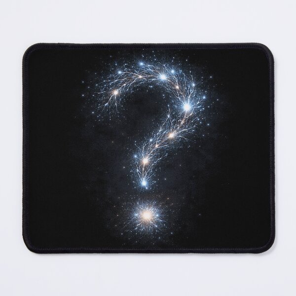Item preview, Neural Question Mark – Consciousness Evolution Cosmic Mind Design designed and sold by FunkyVista.