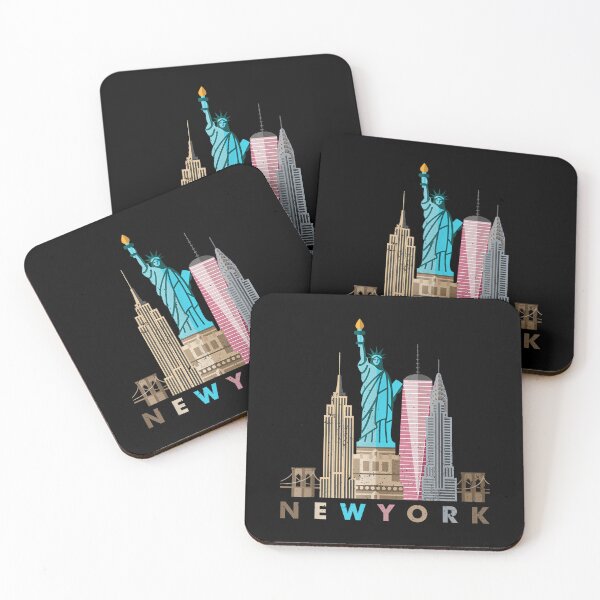 Item preview, NYC New York City Skylines Statue of Liberty designed and sold by JosephCTesterma.