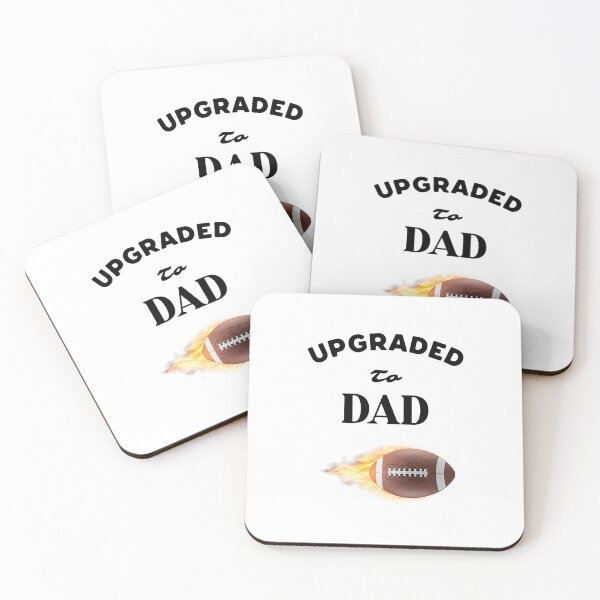 Item preview, Upgraded To Dad New Dad Gift Design designed and sold by Patina & Pixel.