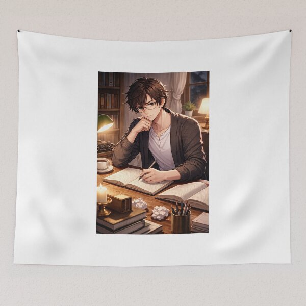 Item preview, The writer of the play - Literature lovers - Anime lovers designed and sold by Substance_life.