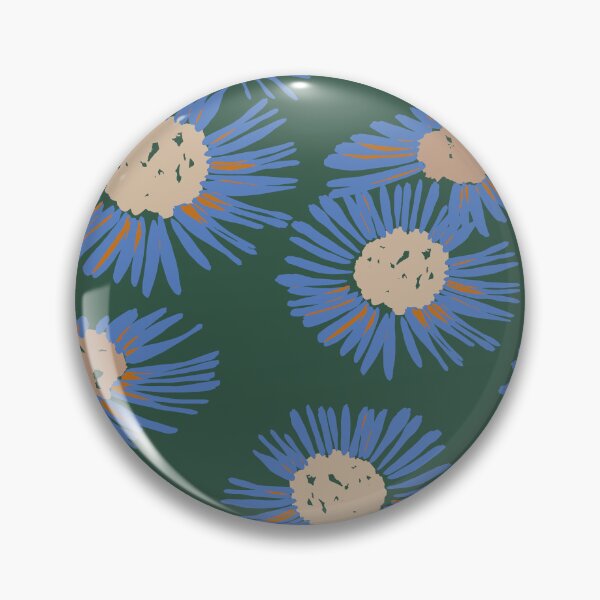 Item preview, Green Daisies · Floral background designed and sold by dacoparo.